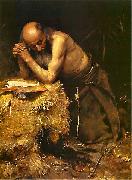 Teodor Axentowicz The Anchorite France oil painting artist